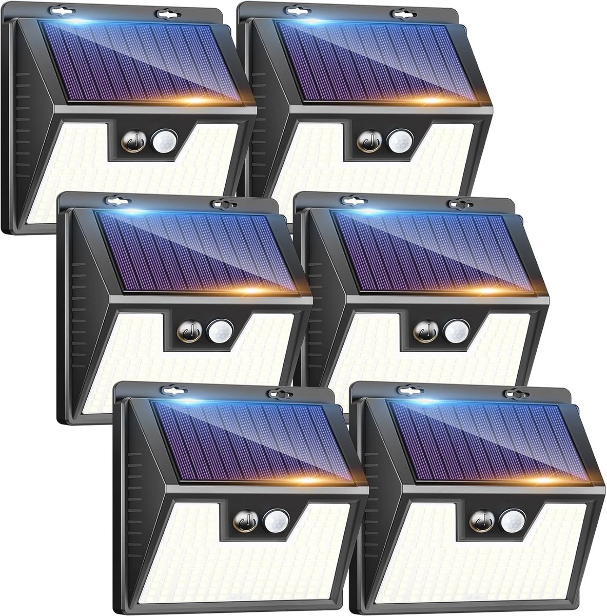 Krachtige Solar Lamp voor Buiten met Bewegingssensor - 140 LEDs, IP65 Waterdicht, 3 Modi