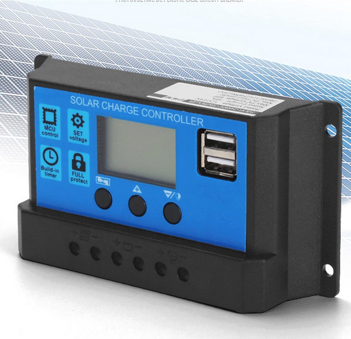 Zonnepaneel Laadregelaar 60 A / 50 A / 40 A / 30 A / 20 A / 10 A 24 V - MPPT & PWM Laadcontrole voor Auto's