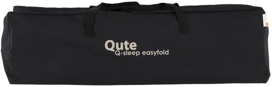 Qute Q-Sleep Campingbed Easyfold - Ebony van Qute — afbeelding 2