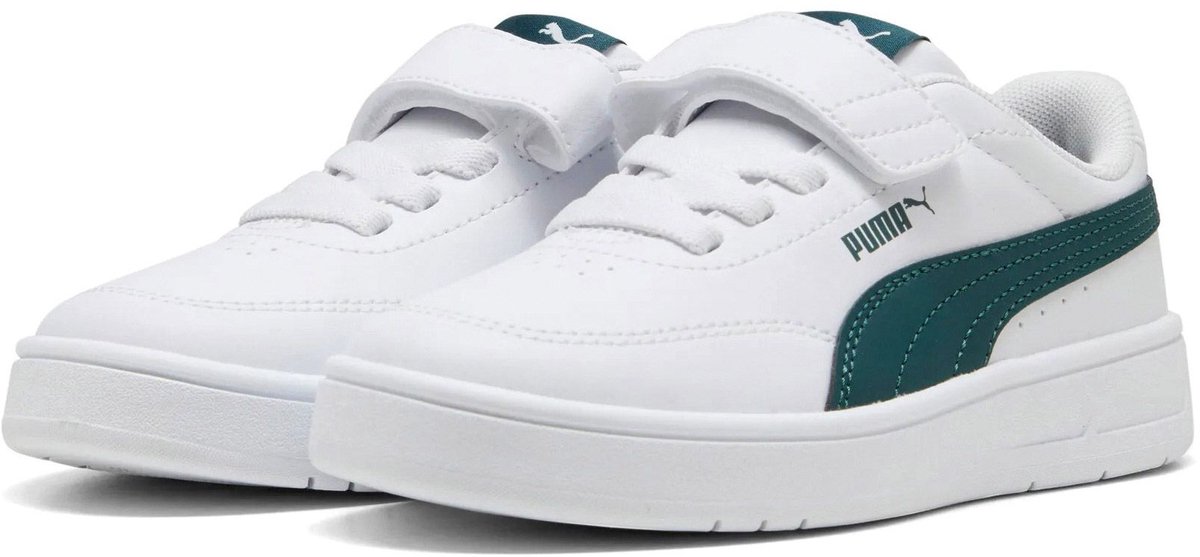 Puma Court Classic Clean wit - groen