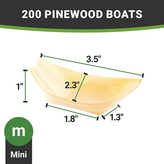 KitchenCraft Houten Cocktail Sticks, 6,5 cm (Pak van 200