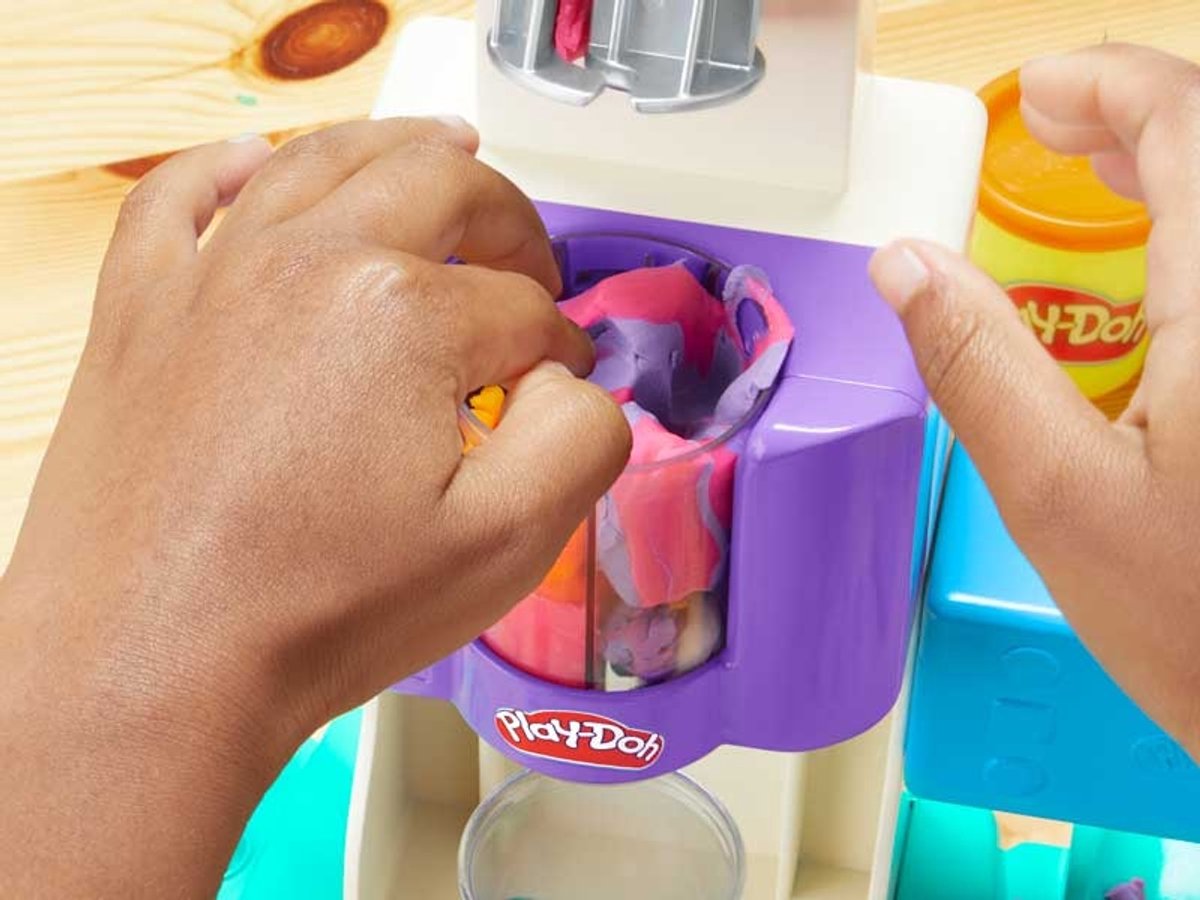 Play-Doh Rainbow Softijs Speelset - Boetseerklei - Inclusief 5 Play-Doh potjes — afbeelding 10