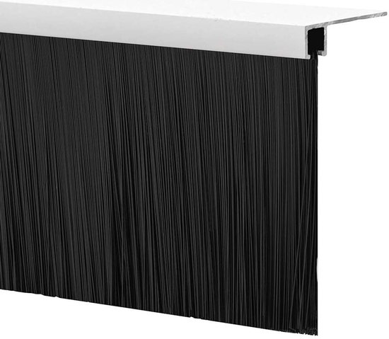 Schroefbare Deurborstelafsluitingen 2 pcs Wit 100 cm kopen? | .nl