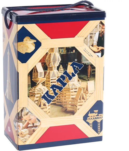 KAPLA - KAPLA Blank - Constructiespeelgoed - 200 grenenhouten plankjes