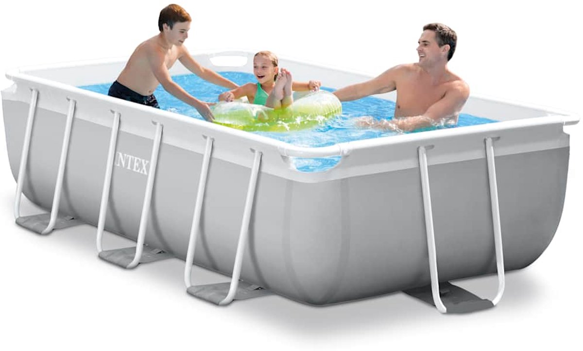 Intex Prism Frame Rechthoekig Opzetzwembad Set - 300 x 175 x 80 cm - Met filterpomp — afbeelding 14