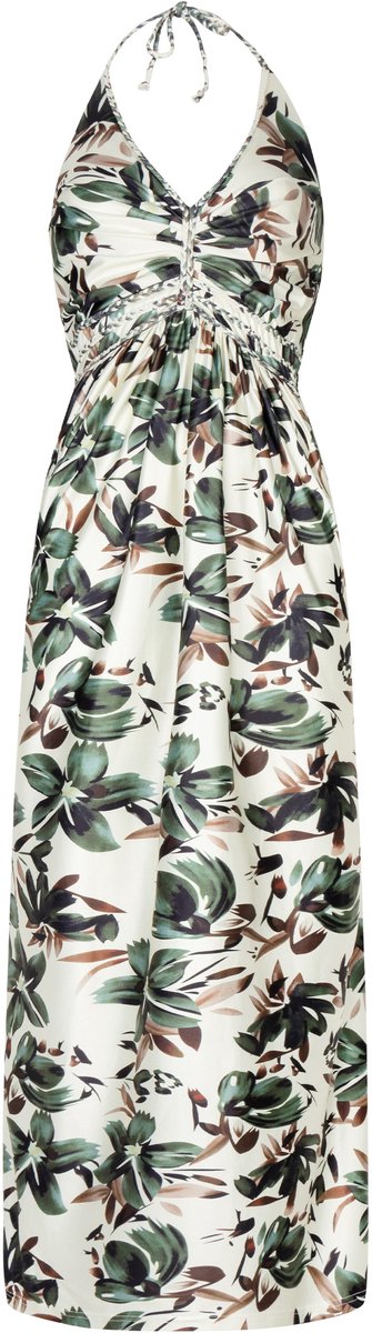 Chic by Lirette - Halter jurk Bastimentos - Beige - L