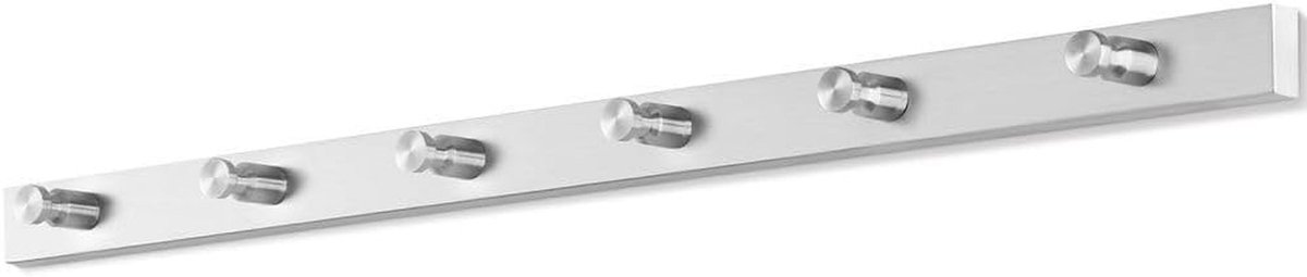 Lange Garderobelift Wandmontage 60 cm Roestvrij Staal