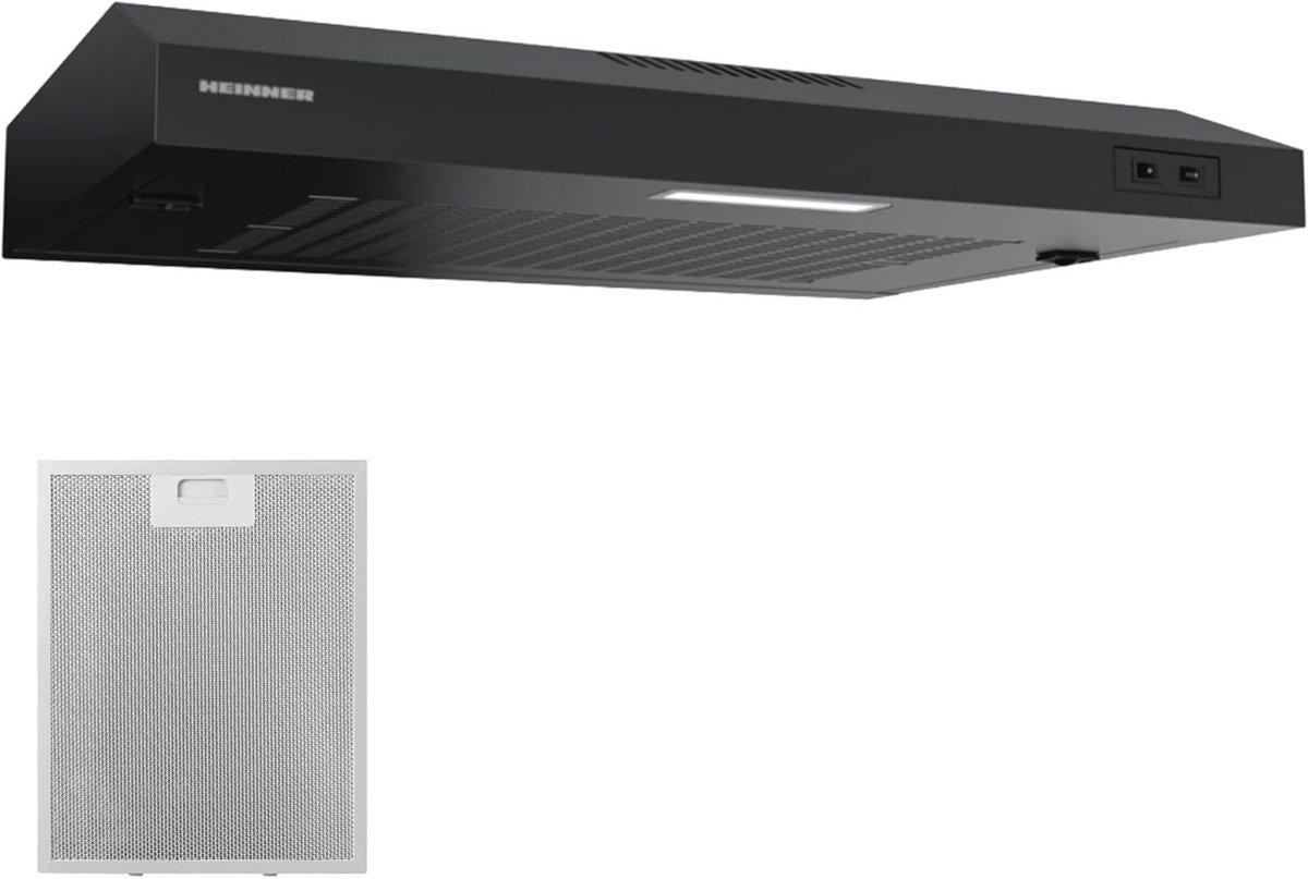 Onderbouw Afzuigkap 60 cm met 190 m³/u Afzuigcapaciteit en LED-Verlichting