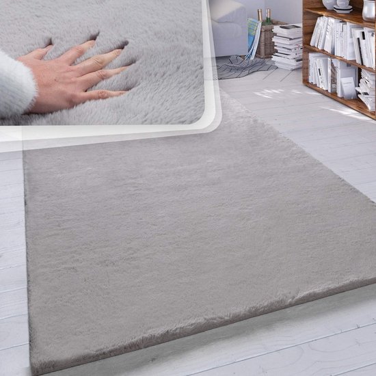 Effen, kortpolig tapijt voor de woonkamer, super zacht, verkrijgbaar in verschillende kleuren en maten., Kleur: Roze, Maat: 80 x 150 cm
