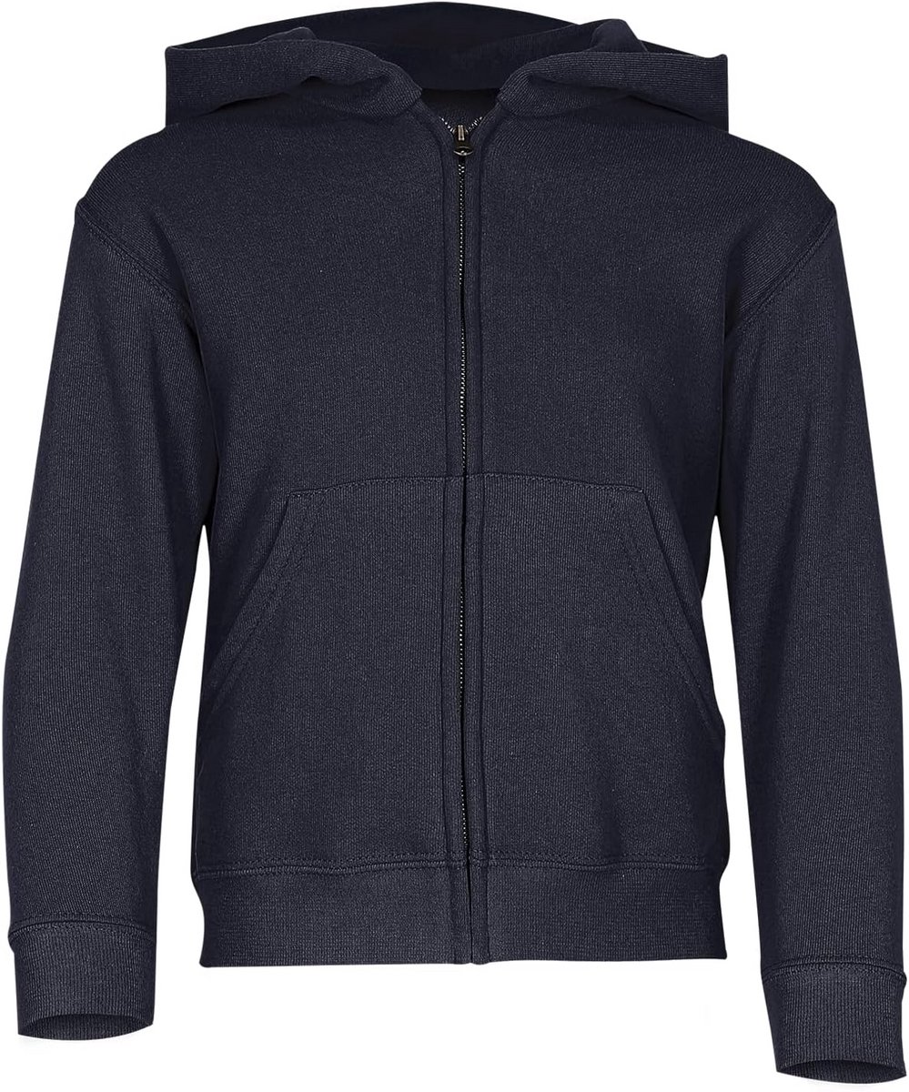 Unisex Kinder Hoodie met Dubbele Kap - Diep Navy