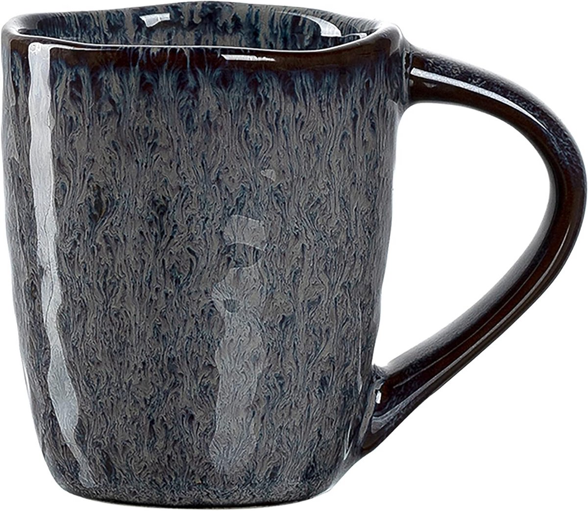 Vaatwasmachinebestendig espressokopje - 90 ml keramische mok - grijs