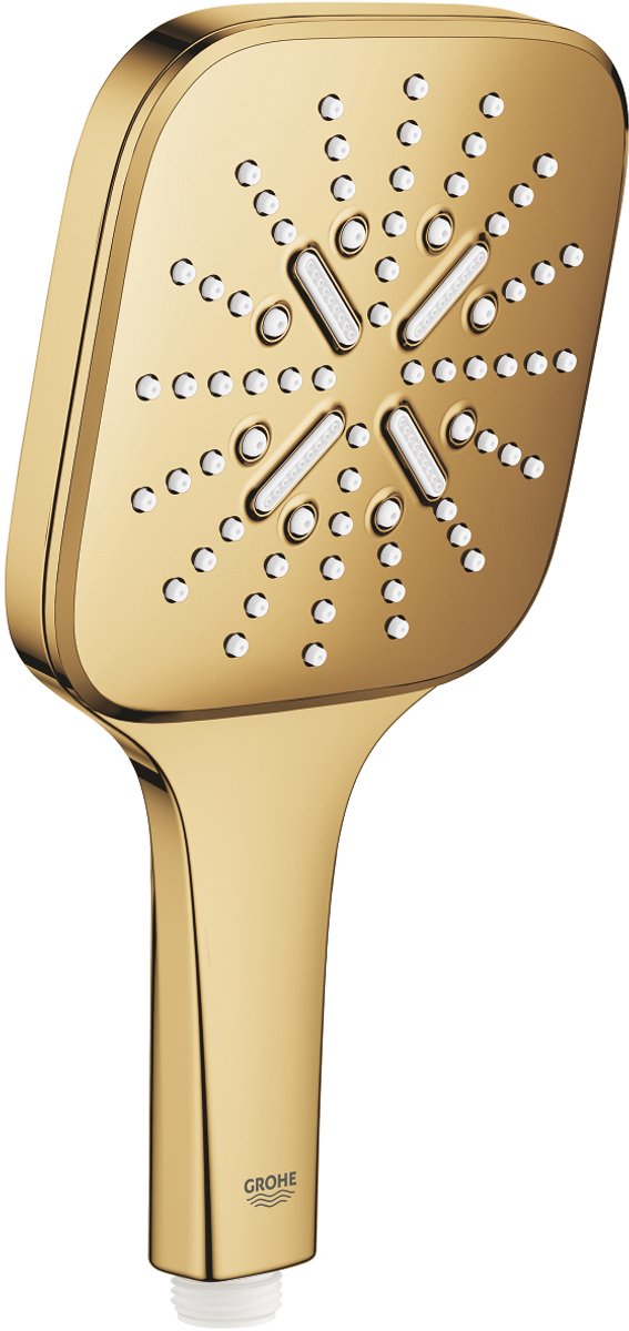 Grohe Rainshower Smartactive Handdouche M. 3 Straalsoorten ?13Cm 9.5 L/Min Cool Sunrise 26582Gl0