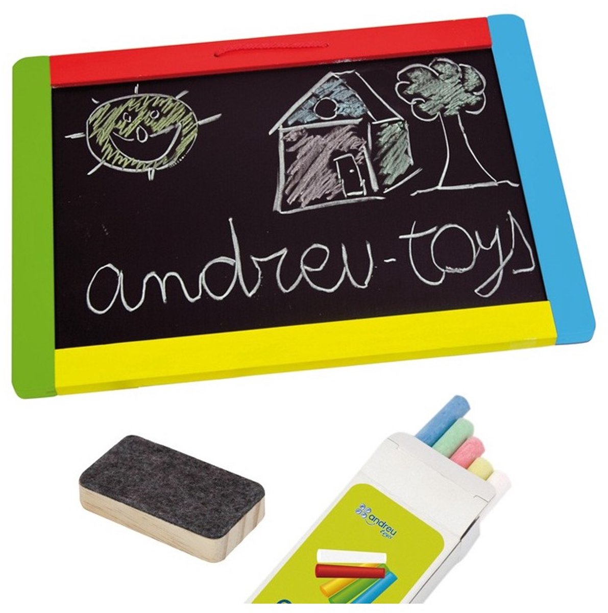 Andreu Toys magnetisch speelgoed - Magnetische ezel multicolor educatief.