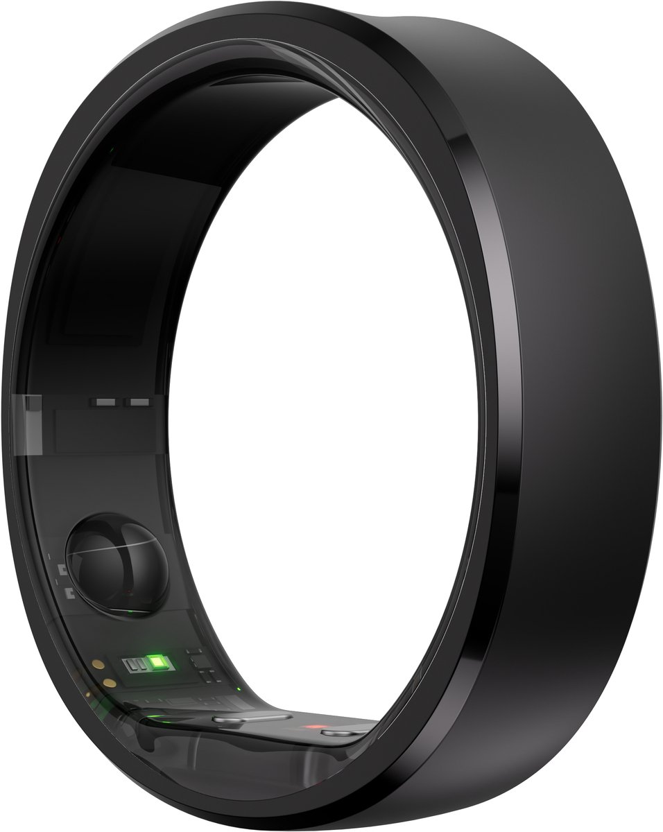 Ringconn Smart Ring Gen 2 - Maat-#10 - Kleur: Zwart