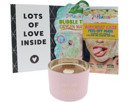 7th heaven Verjaardag met Chocolade - Maskers - Kaars Cadeauset – Luxe Verzorgingsset | Wellness Giftbox | Verwen Cadeaupakket voor Iedereen