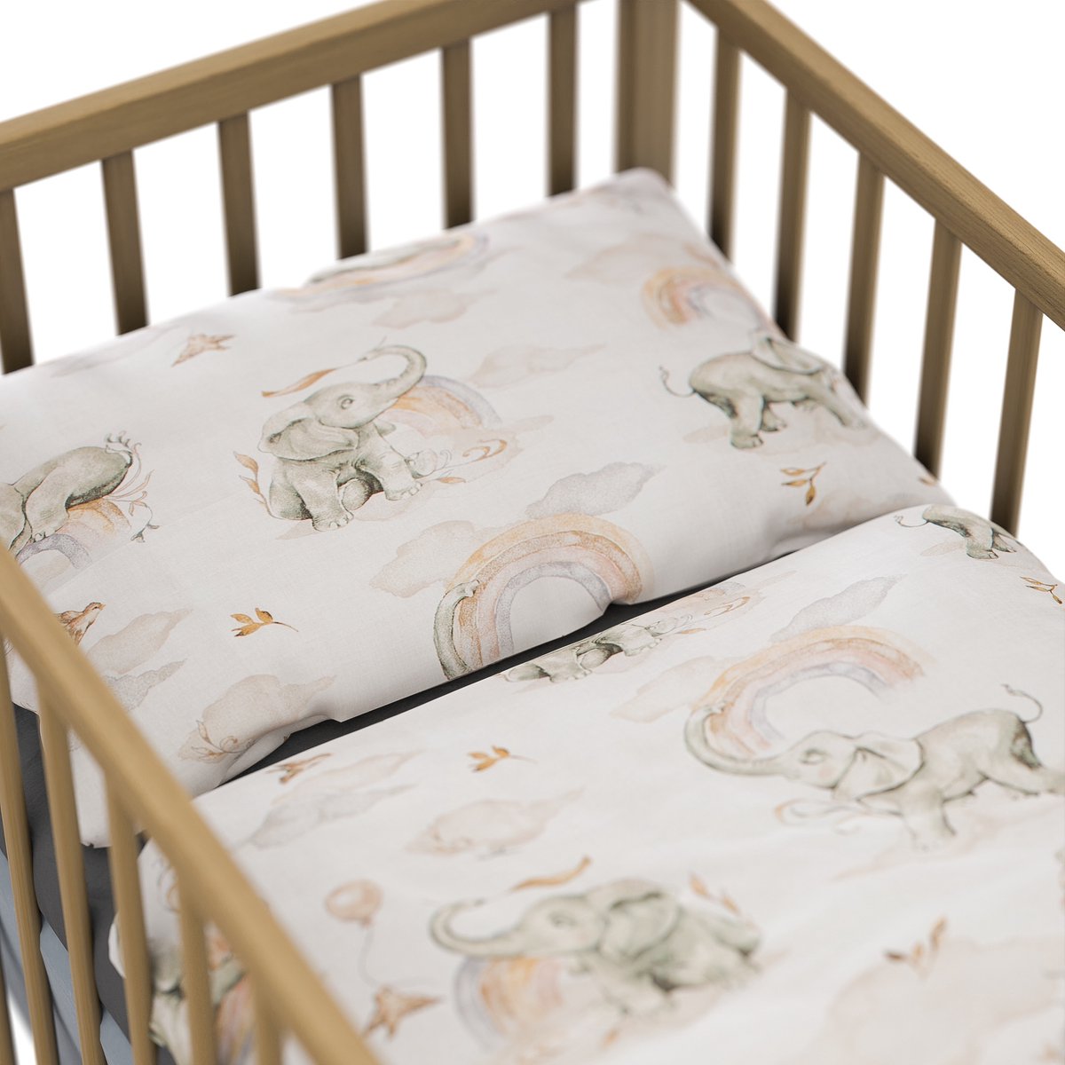 Kinderbeddengoed Katoen 100x135 cm - 2 delen - Veilig & Comfortabel