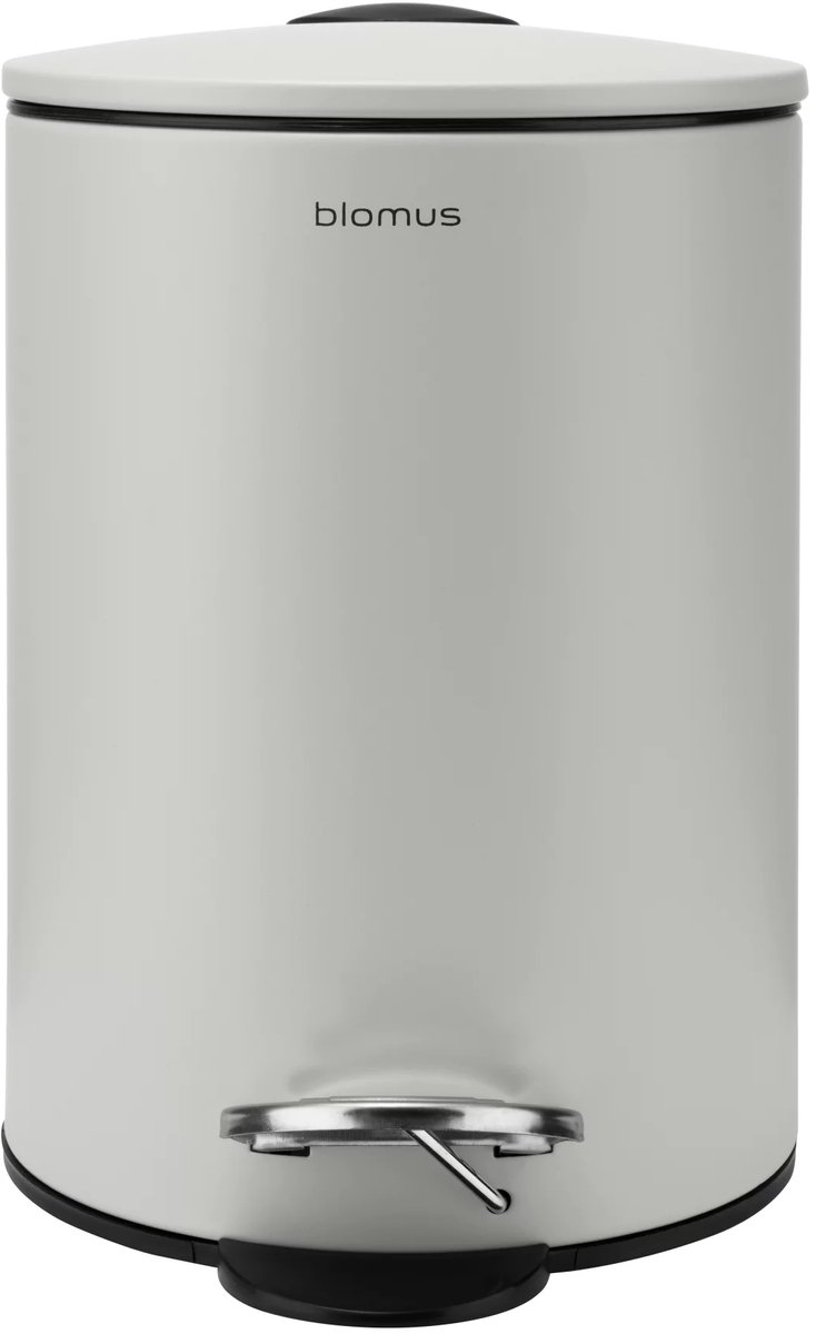 Blomus TUBO pedaalemmer Moon-Grey (68993) 3 liter