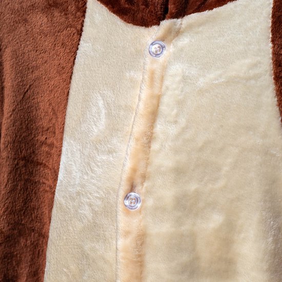 Beren shortsie - Dieren onesie - Verkleedkleding - Carnavalskleding - Kort model - Geile Beer - Maat M/L
