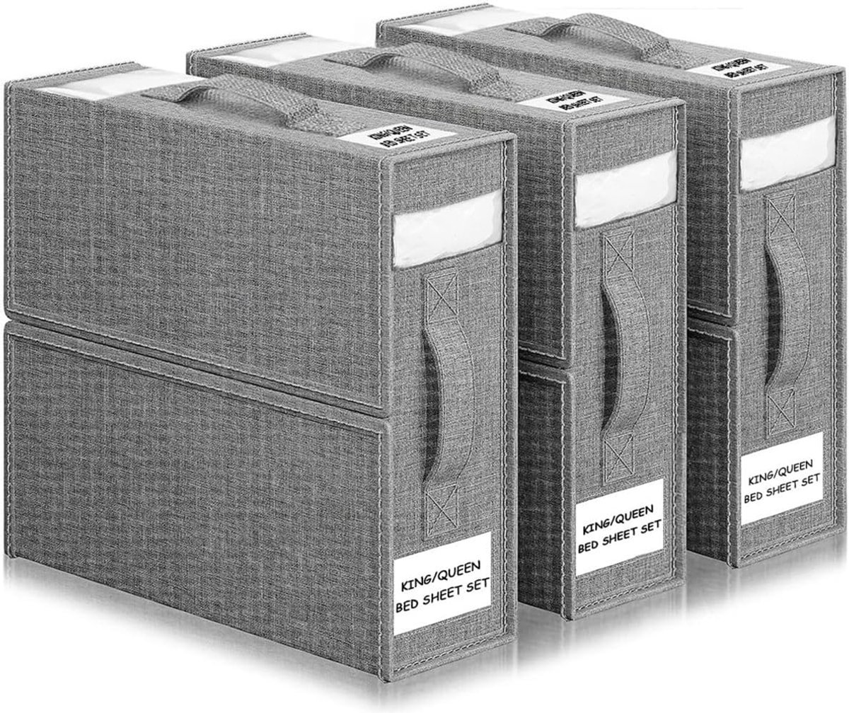 Stunq® Praktische Opbergoplossing voor Bedlinnen in Drie Stappen met Handige Functies