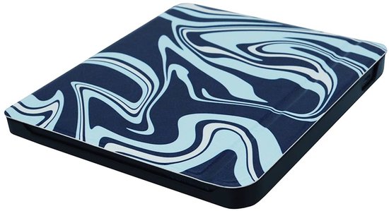 Slimfit Hoesje - Sleepcover Geschikt voor Kobo Libra Colour - Hoes Cover - Abstract Kleuren - ereader hoesje - cover — afbeelding 5