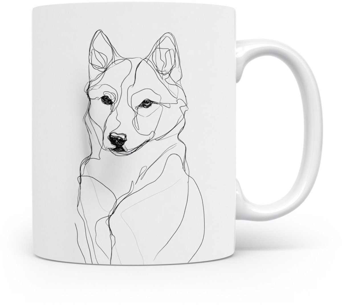 Beker Oost-Siberische Laika