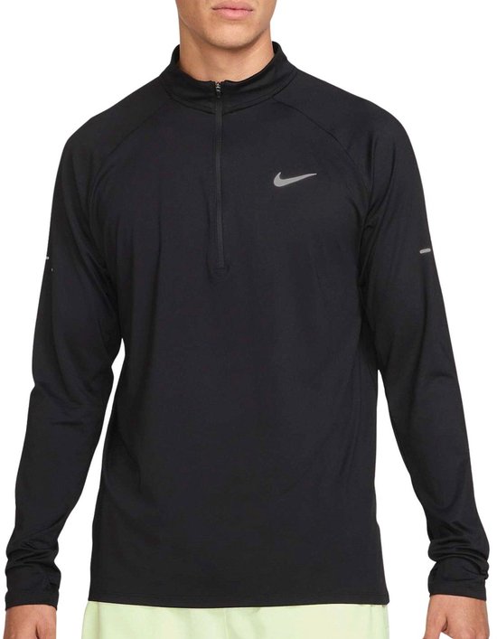Nike Stride Dri-FIT Half-Zip heren Zwart L