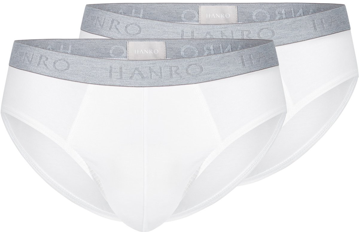 Hanro Cotton Essentials Midi slip - 2 Pack Blanc - 073075-0101 - M