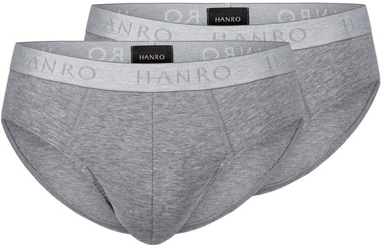 Lot de 2 slips / caleçons pour hommes Hanro Cotton Essentials