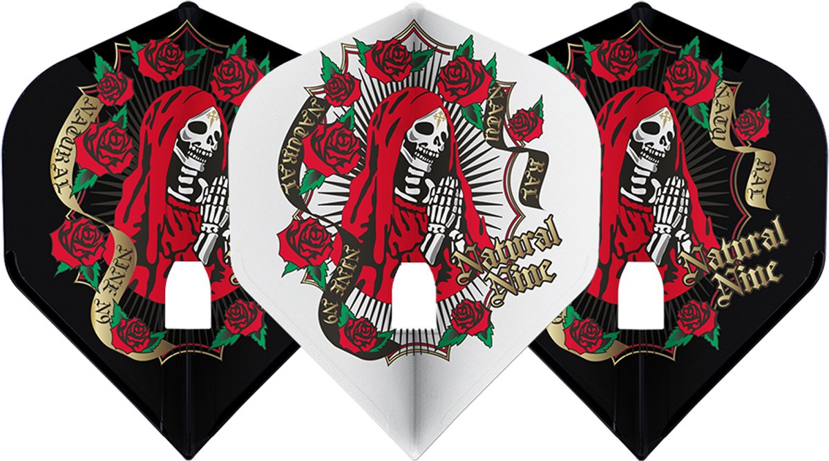 L-Style Champagne L1 Standard N9 Skull Maria Mix - Dart Flights