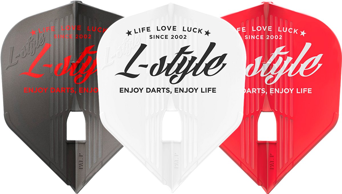L-Style Champagne Kami L3 Shape Vintage Logo Type-A - Dart Flights