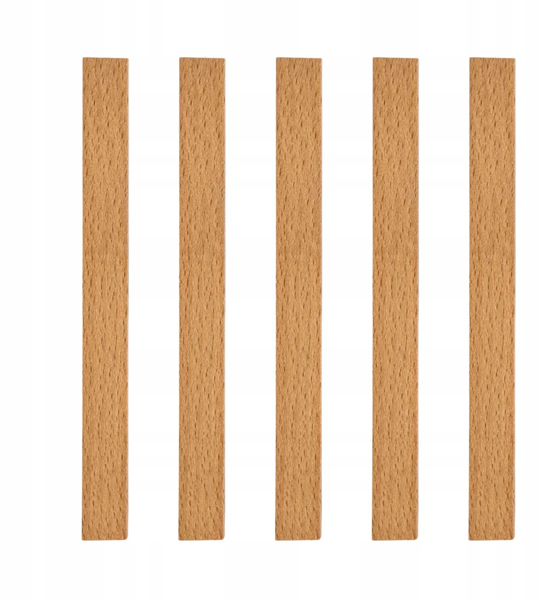 Houten Kaarsenlontjes 150x15x1mm - 5 st