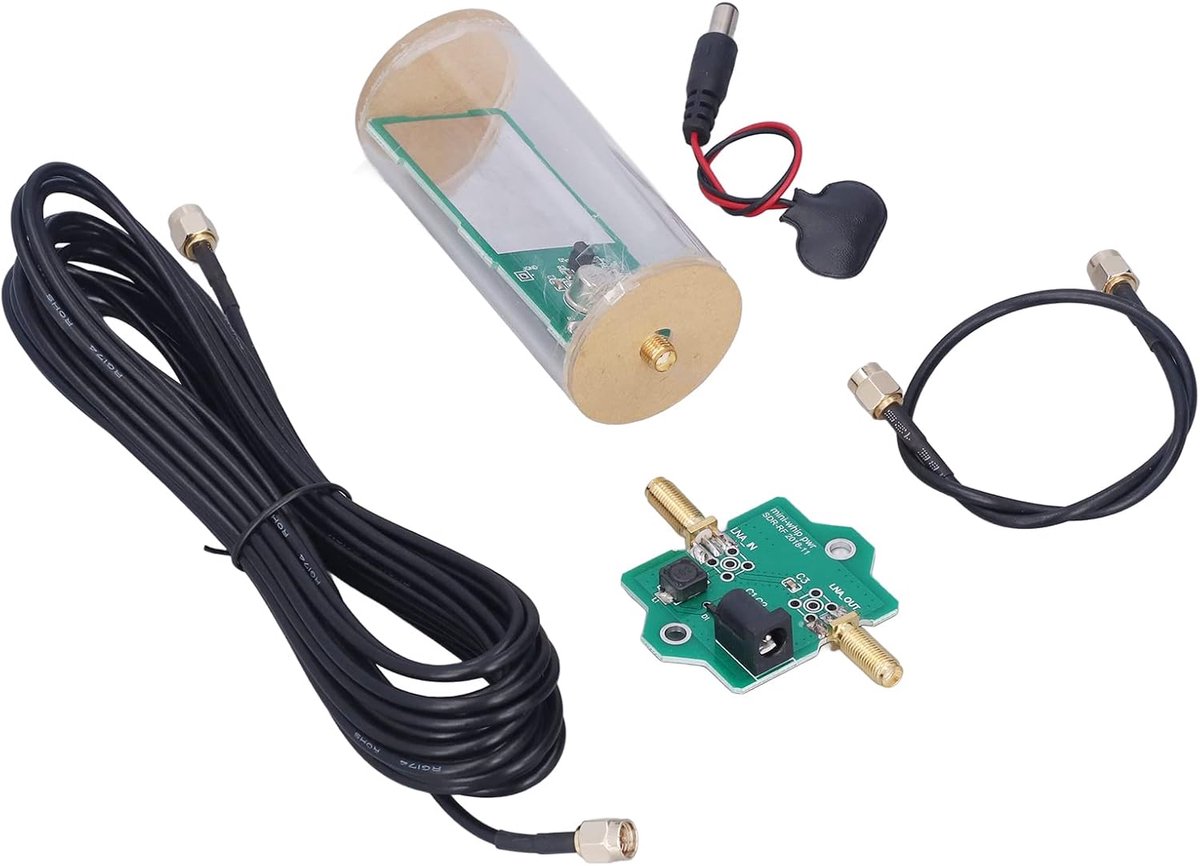 SDR Antenna voor RTL-SDR - Actieve Mini-Whip Shortwave Antenne voor Verbeterde Ontvangst