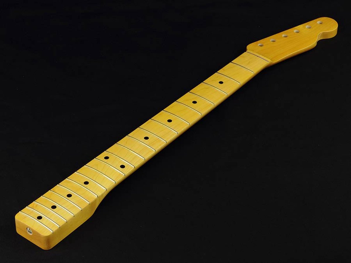 Allparts TMNFV – Telecaster® hals, V-profiel, esdoorn, 7,25 radius, vintage nitro finish