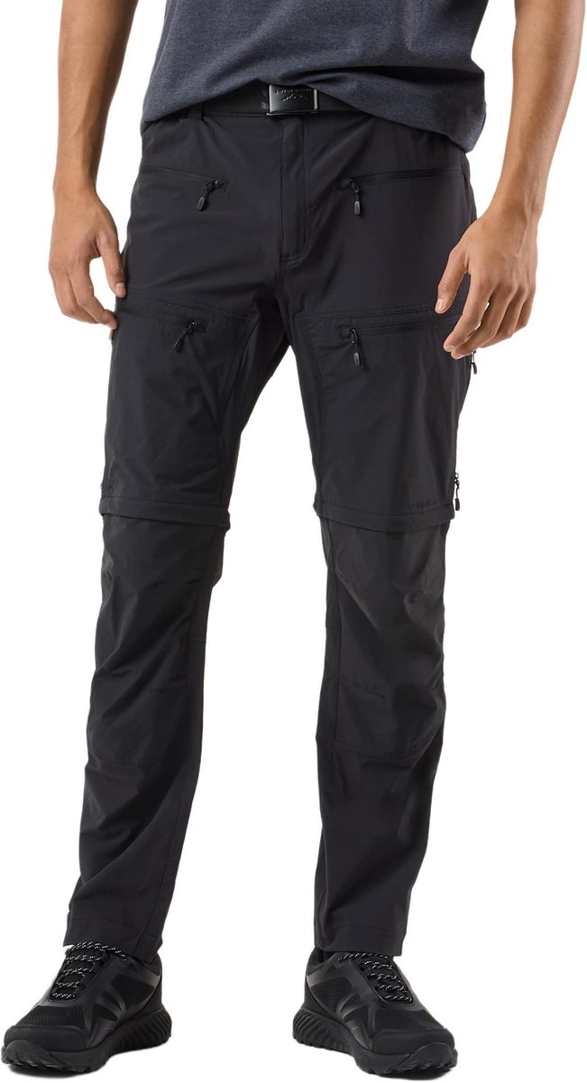 Swedemount Lofoten Stretch Zip-Off wandelbroek voor heren – 2XL Zwart