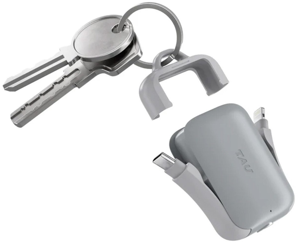 Rolling Square TAU 2 Powerbank Sleutelhanger 2000mAh USB-C - Rolling - €39,99