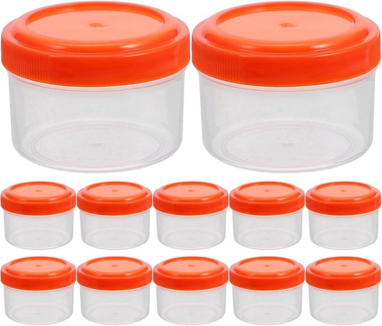 Sambal/saus potjes 28cc HGN met vaste deksel - Verpakking Discounter