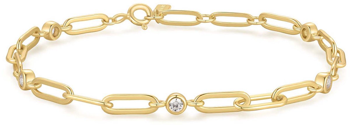 Ania Haie AH B069-01G Reimaginer Dames Armband - Schakelarmband