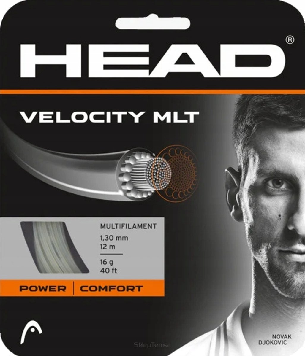 Head Velocity MLT Tennis String 12m 1.30 Natuurlijk