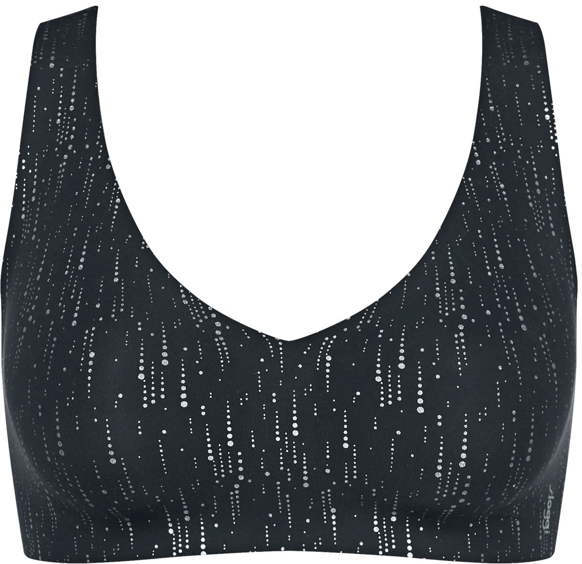 Sloggi ZERO Feel 2.0 Dames Festive Bralette Black Combination