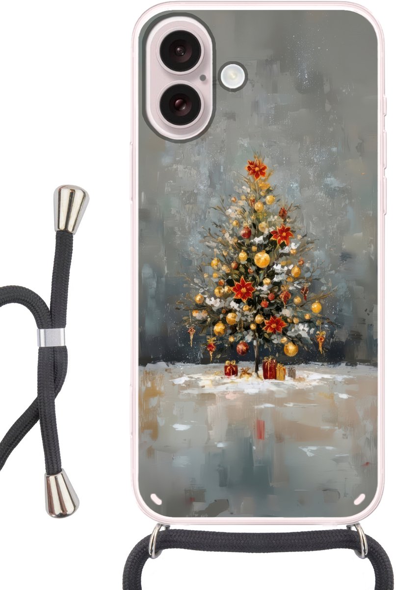 Kerstboom - Cadeaus - Rood - Goud