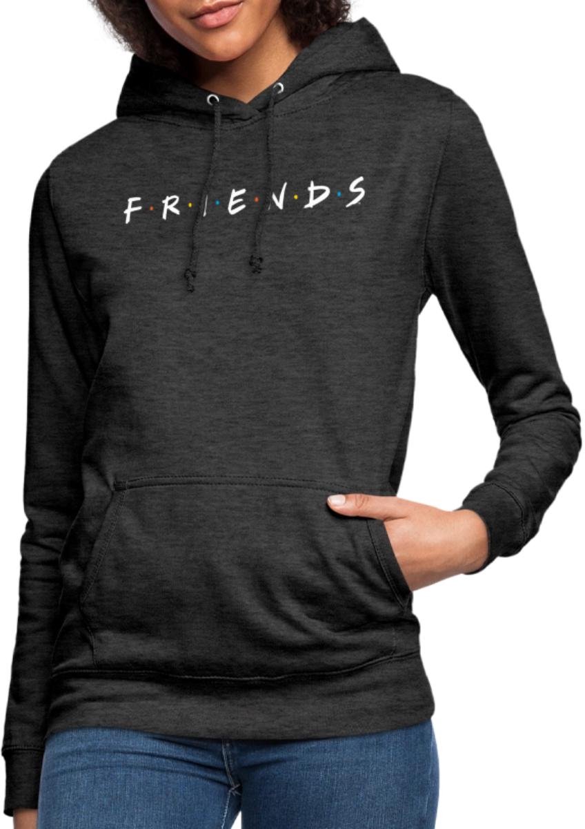 Friends Logo Wit Hoodie Dames
