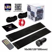 Kensbro 2er LED Augen für Auto, 12 * 60cm LED Augen für