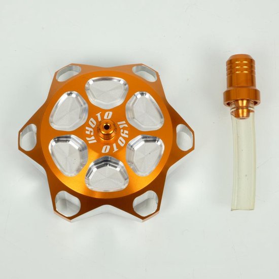 Bouchon De Réservoir D'huile En Aluminium CNC Pour Harley Davidson Sportster 883/1200 Et Modèles XL - Doré
