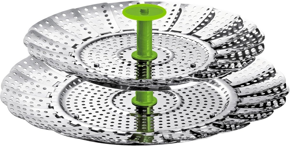 2-in-1 Stoominzet voor Pannen 14-22 cm - Universele Stoommand
