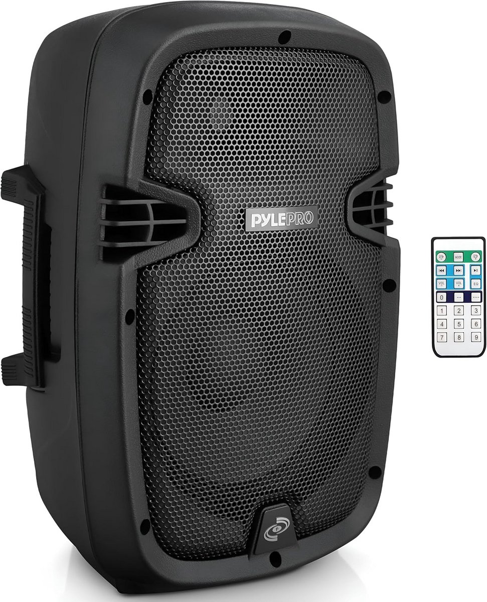 Actief PA Systeem Speaker met Bluetooth en Microfoon - 8 Inch Bass Subwoofer