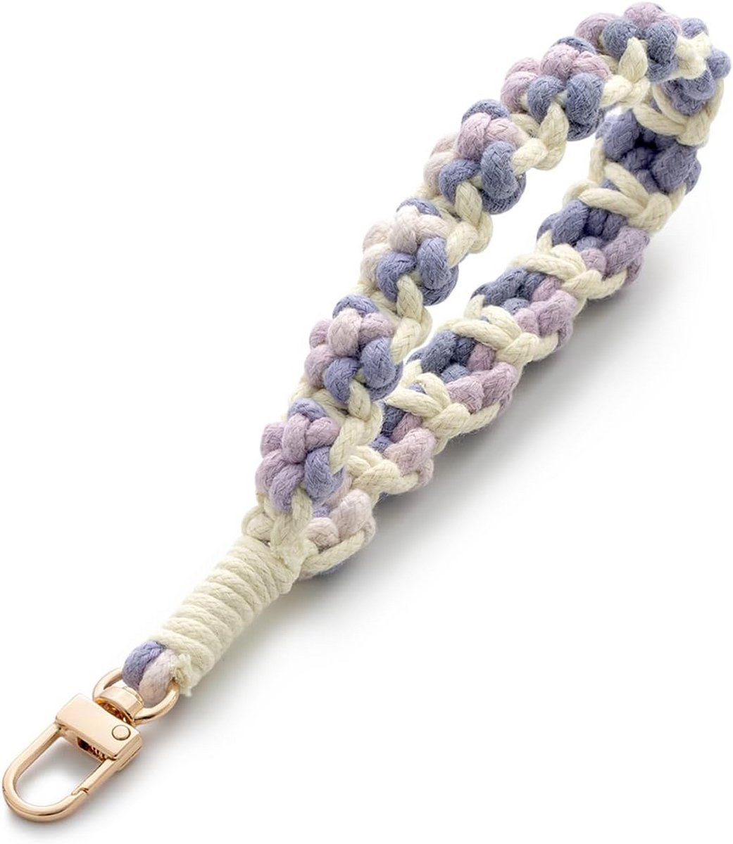 Boho Macram é Sleutelhanger Armband voor Dames