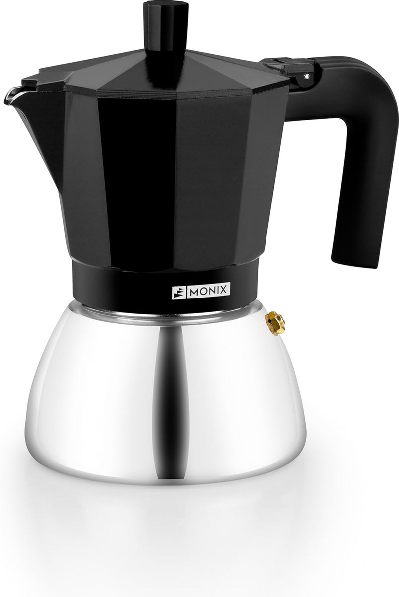 Italiaanse Koffiezetapparaat voor Inductie - 9 Kopjes Capaciteit