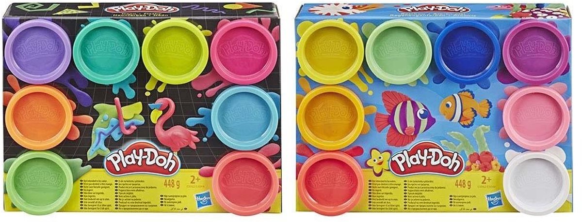 Play-Doh 8 Pack - Boetseerklei - Felle Kleuren — afbeelding 10