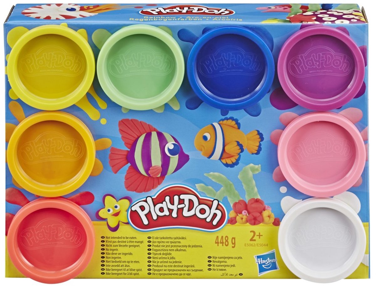Play-Doh Neon Klei - 8 Potjes