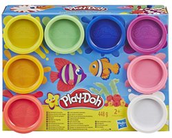 foto van Play-Doh 8 Pack Neon - Boetseerklei
